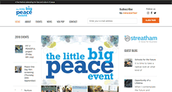 Desktop Screenshot of littlebigpeace.com